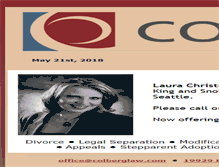 Tablet Screenshot of colberglaw.com